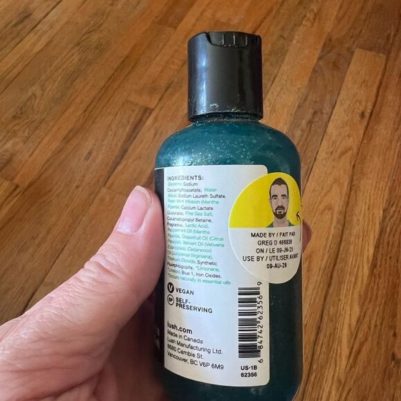 Lush Intergalactic Shower Gel 3.3 oz Special Edition - Picture 3 of 5